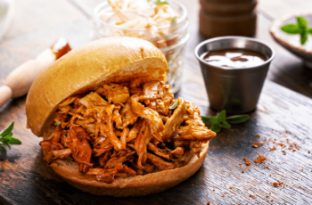 Crockpot Chicken Sandwiches